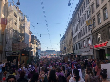 Feministischer Streik 2023 in Basel