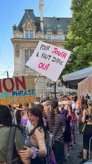 Feministischer Streik 2023 in Lausanne