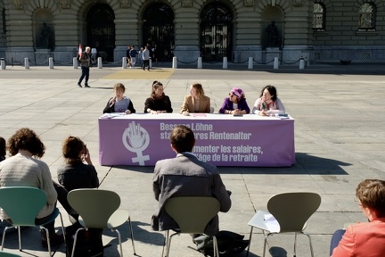   ahv 230.05.22: Medienkonferenz | Conférence de presse : Aufruf zum 14. Juni 2022 / Appel pour le 14 Juin 2022