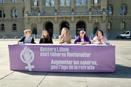   ahv 230.05.22: Medienkonferenz | Conférence de presse : Aufruf zum 14. Juni 2022 / Appel pour le 14 Juin 2022