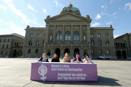   ahv 230.05.22: Medienkonferenz | Conférence de presse : Aufruf zum 14. Juni 2022 / Appel pour le 14 Juin 2022