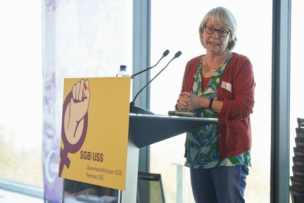  Impressionen vom Kongress | Impressions du Congrès  SGB-Frauenkongress am 12./13. November 2021 auf dem Gurten Congrès des femmes de l'USS, les 12 et 13 novembre 2021 au Gurten