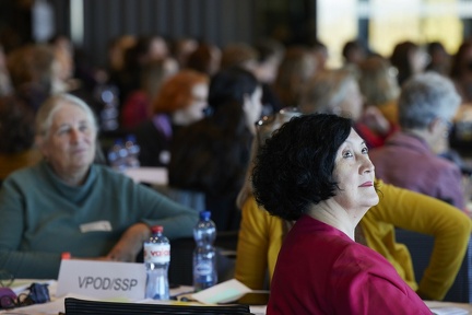  Impressionen vom Kongress | Impressions du Congrès  SGB-Frauenkongress am 12./13. November 2021 auf dem Gurten Congrès des femmes de l'USS, les 12 et 13 novembre 2021 au Gurten