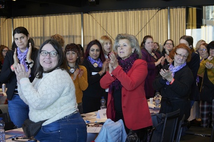  Impressionen vom Kongress | Impressions du Congrès  SGB-Frauenkongress am 12./13. November 2021 auf dem Gurten Congrès des femmes de l'USS, les 12 et 13 novembre 2021 au Gurten