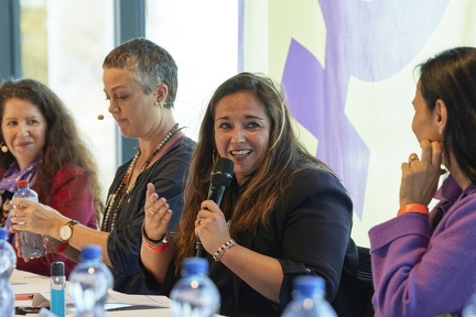  Impressionen vom Kongress | Impressions du Congrès  SGB-Frauenkongress am 12./13. November 2021 auf dem Gurten Congrès des femmes de l'USS, les 12 et 13 novembre 2021 au Gurten