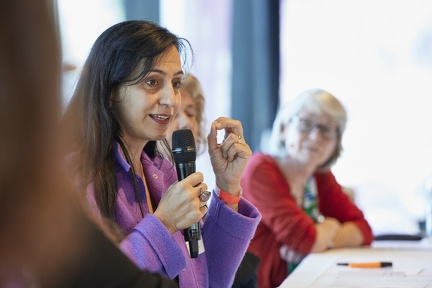  Impressionen vom Kongress | Impressions du Congrès  SGB-Frauenkongress am 12./13. November 2021 auf dem Gurten Congrès des femmes de l'USS, les 12 et 13 novembre 2021 au Gurten