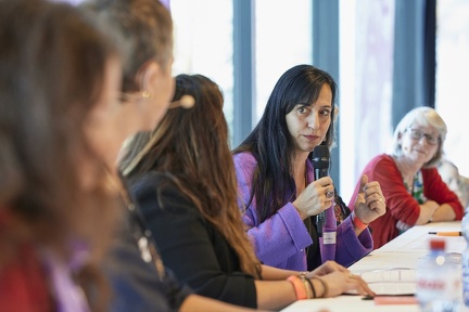  Impressionen vom Kongress | Impressions du Congrès  SGB-Frauenkongress am 12./13. November 2021 auf dem Gurten Congrès des femmes de l'USS, les 12 et 13 novembre 2021 au Gurten