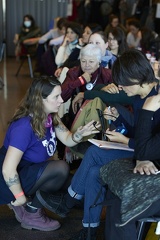  Impressionen vom Kongress | Impressions du Congrès  SGB-Frauenkongress am 12./13. November 2021 auf dem Gurten Congrès des femmes de l'USS, les 12 et 13 novembre 2021 au Gurten