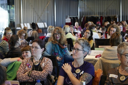  Impressionen vom Kongress | Impressions du Congrès  SGB-Frauenkongress am 12./13. November 2021 auf dem Gurten Congrès des femmes de l'USS, les 12 et 13 novembre 2021 au Gurten