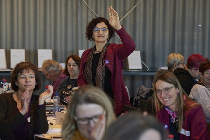  Impressionen vom Kongress | Impressions du Congrès  SGB-Frauenkongress am 12./13. November 2021 auf dem Gurten Congrès des femmes de l'USS, les 12 et 13 novembre 2021 au Gurten