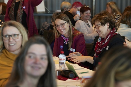  Impressionen vom Kongress | Impressions du Congrès  SGB-Frauenkongress am 12./13. November 2021 auf dem Gurten Congrès des femmes de l'USS, les 12 et 13 novembre 2021 au Gurten