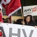  Lancierung «AHVx13» | Lancement « AVSx13  Medienkonferenz und Aktion auf dem Bundesplatz zur Lancierung der Initiative für eine 13. AHV-Rente  Conference de Presse et action sur la place fédérale lors du lancement de l'initiative pour une 13e rente AVS