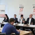  Lancierung «AHVx13» | Lancement « AVSx13  Medienkonferenz und Aktion auf dem Bundesplatz zur Lancierung der Initiative für eine 13. AHV-Rente  Conference de Presse et action sur la place fédérale lors du lancement de l'initiative pour une 13e rente AVS
