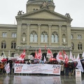  Lancierung «AHVx13» | Lancement « AVSx13  Medienkonferenz und Aktion auf dem Bundesplatz zur Lancierung der Initiative für eine 13. AHV-Rente  Conference de Presse et action sur la place fédérale lors du lancement de l'initiative pour une 13e rente AVS