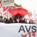  Lancierung «AHVx13» | Lancement « AVSx13  Medienkonferenz und Aktion auf dem Bundesplatz zur Lancierung der Initiative für eine 13. AHV-Rente  Conference de Presse et action sur la place fédérale lors du lancement de l'initiative pour une 13e rente AVS