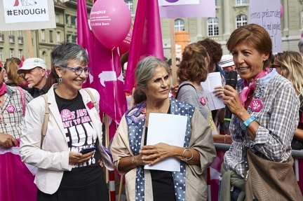 Bern 22.9.2018. Honorarfreie Nutzung für die redaktionelle Nutzung im Zusammenhang mit der Berichterstattung zu dieser Demo gestattet. Weitergehende Nutzung nur nach Absprache.