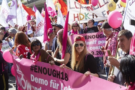 Bern 22.9.2018. Honorarfreie Nutzung für die redaktionelle Nutzung im Zusammenhang mit der Berichterstattung zu dieser Demo gestattet. Weitergehende Nutzung nur nach Absprache.