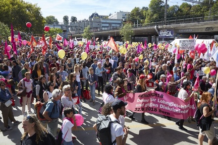 Bern 22.9.2018. Honorarfreie Nutzung für die redaktionelle Nutzung im Zusammenhang mit der Berichterstattung zu dieser Demo gestattet. Weitergehende Nutzung nur nach Absprache.