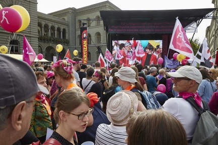Bern 22.9.2018. Honorarfreie Nutzung für die redaktionelle Nutzung im Zusammenhang mit der Berichterstattung zu dieser Demo gestattet. Weitergehende Nutzung nur nach Absprache.