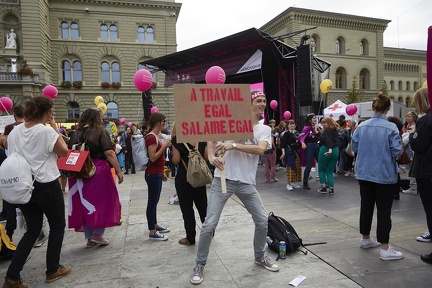Bern 22.9.2018. Honorarfreie Nutzung für die redaktionelle Nutzung im Zusammenhang mit der Berichterstattung zu dieser Demo gestattet. Weitergehende Nutzung nur nach Absprache.