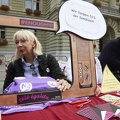 Bern 22.9.2018. Honorarfreie Nutzung für die redaktionelle Nutzung im Zusammenhang mit der Berichterstattung zu dieser Demo gestattet. Weitergehende Nutzung nur nach Absprache.