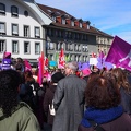  8. März 2018  Internationaler Frauenkampftag - Demo auf dem Waisenhausplatz in Bern