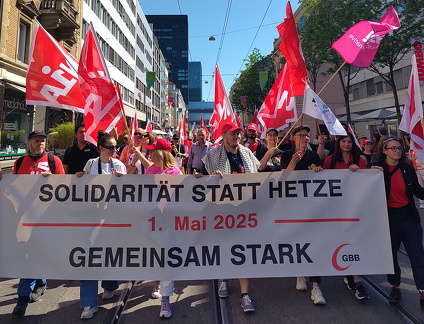 1. Mai-Demo in Basel