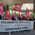 1. Mai-Demo in Basel - Start am Messeplatz